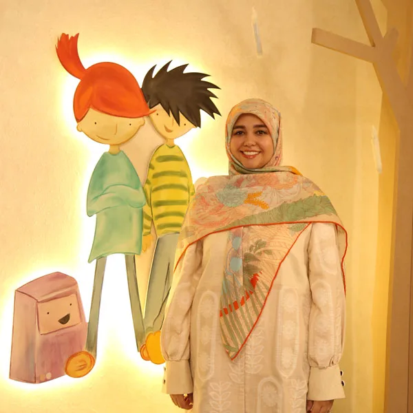 تصویر مریم شکوری مقدم، مدیر آموزش و عاشق یادگیری